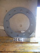 plate (1)   21  1/4" dia., 3/4" thick, 13  1/2" arbor